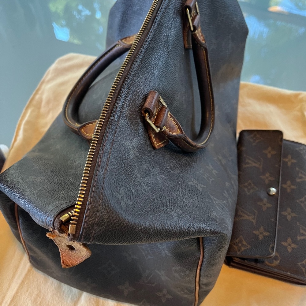 Louis Vuitton hand bag and wallet